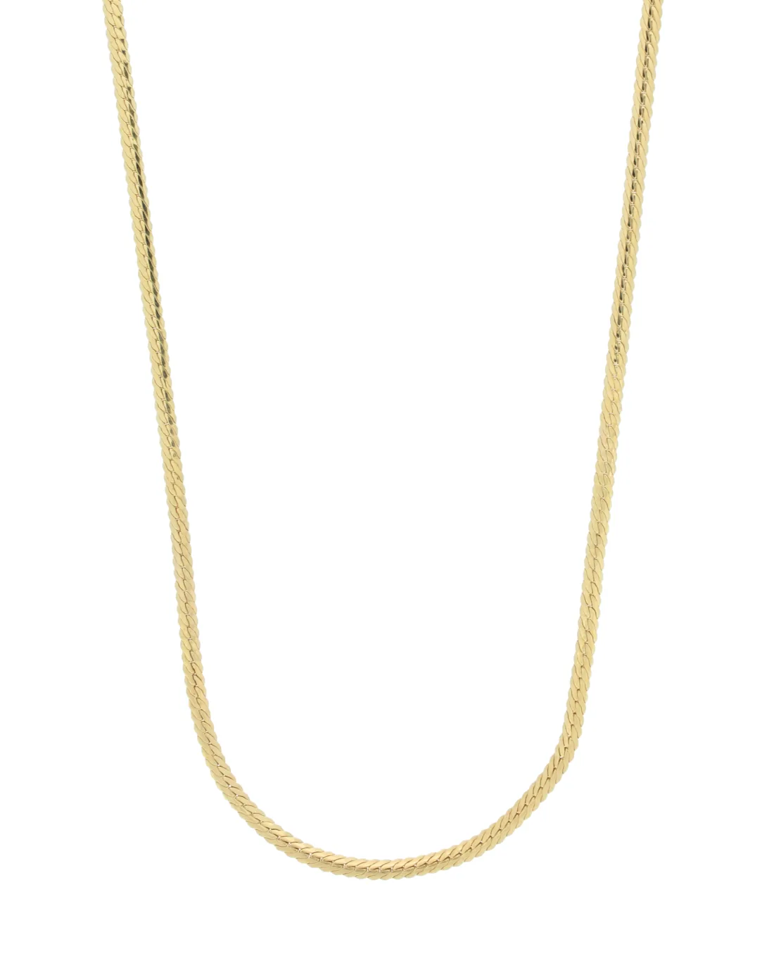 9CT Y/G HERRINGBONE 3.0mm/45cm